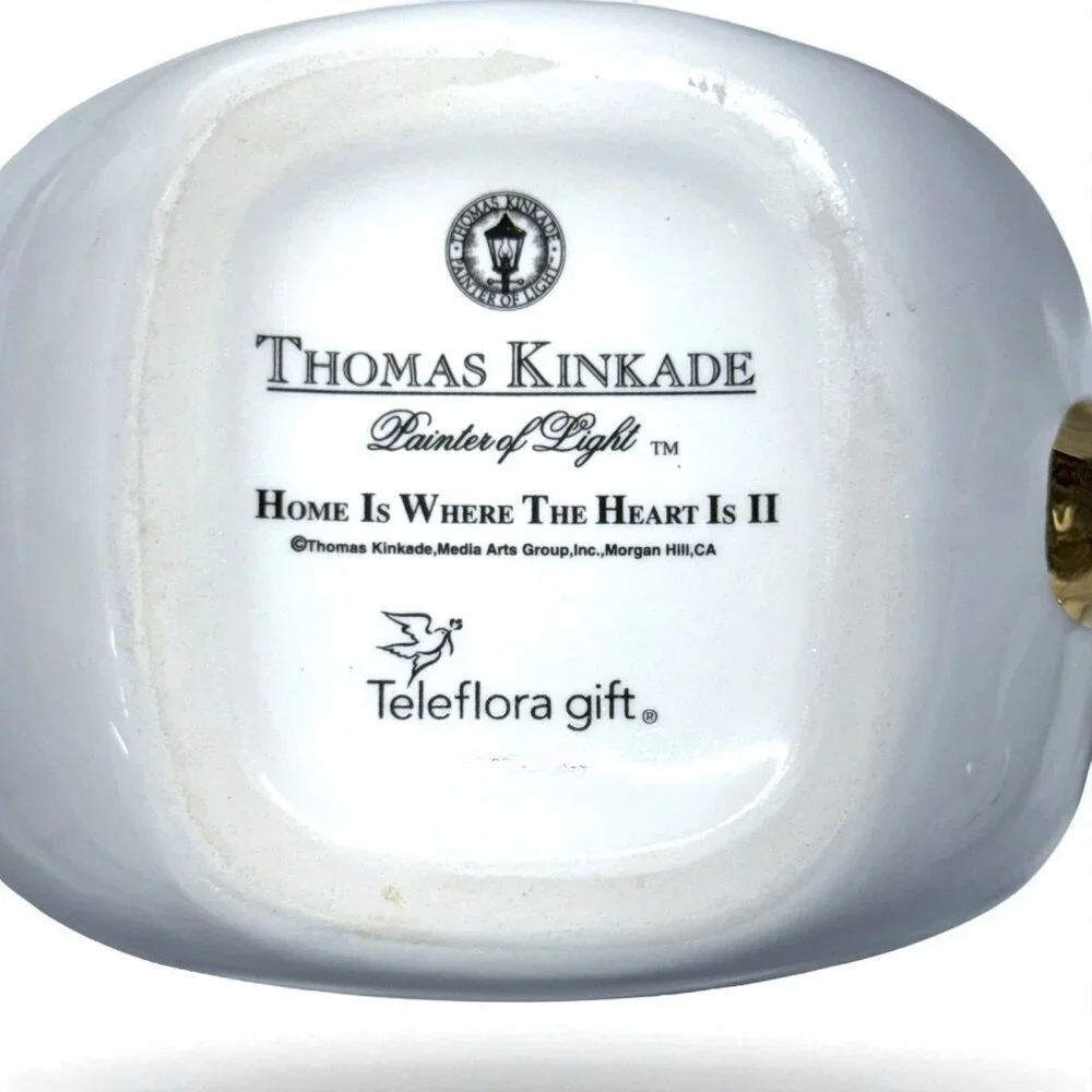 Thomas Kinkade Home Is Where The Heart Is Teapot